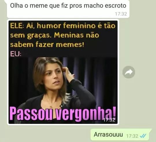 Passou Vergonha Meme By Ianki Mr Memedroid