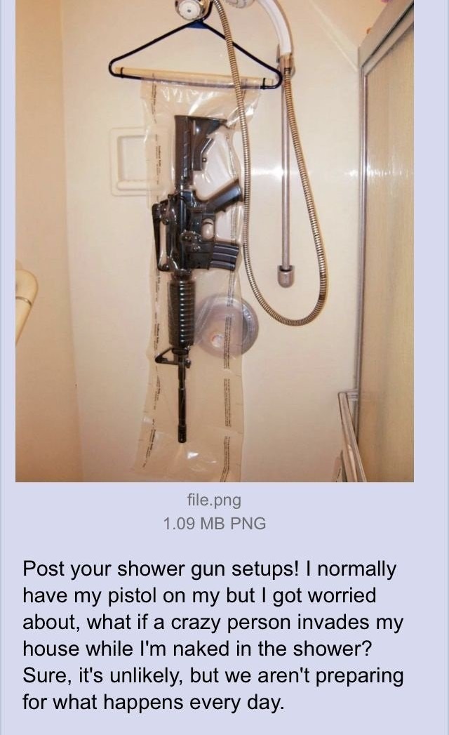 Shower guns? Meme by FlyingLegHair ) Memedroid