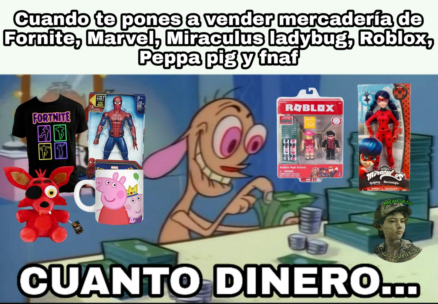 Mucho Dinero Meme By Micalunix96 Memedroid