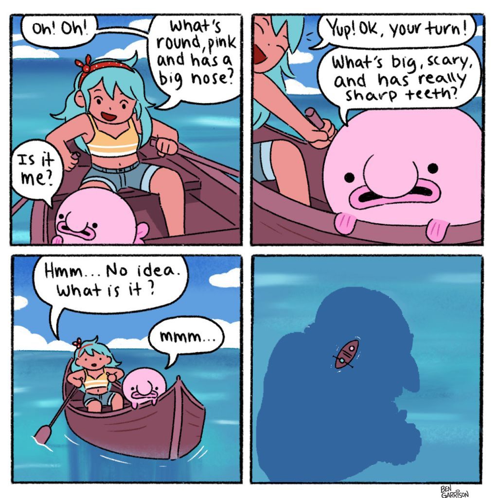 Blobfish comic meme