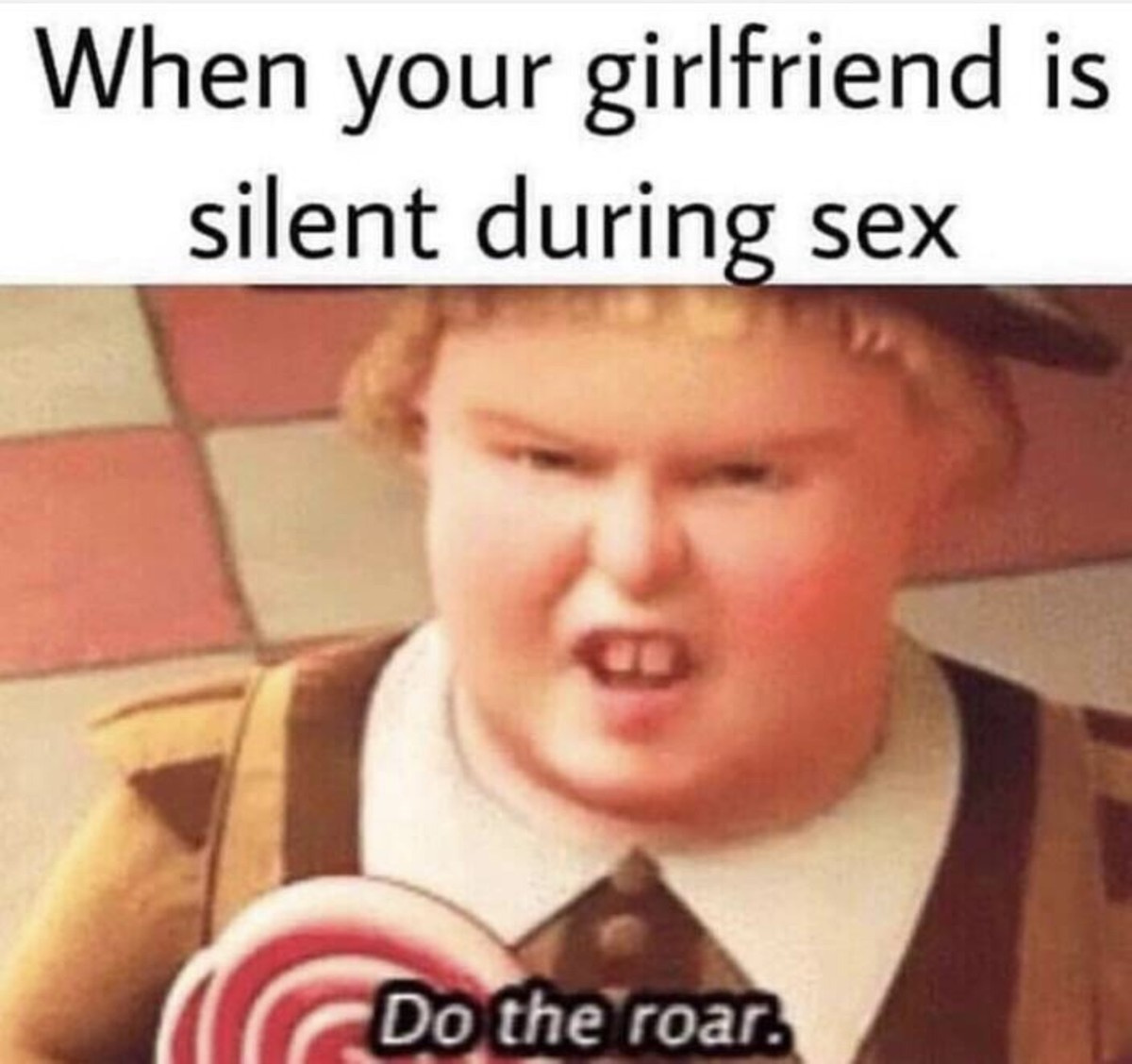 girlfriend no sex meme