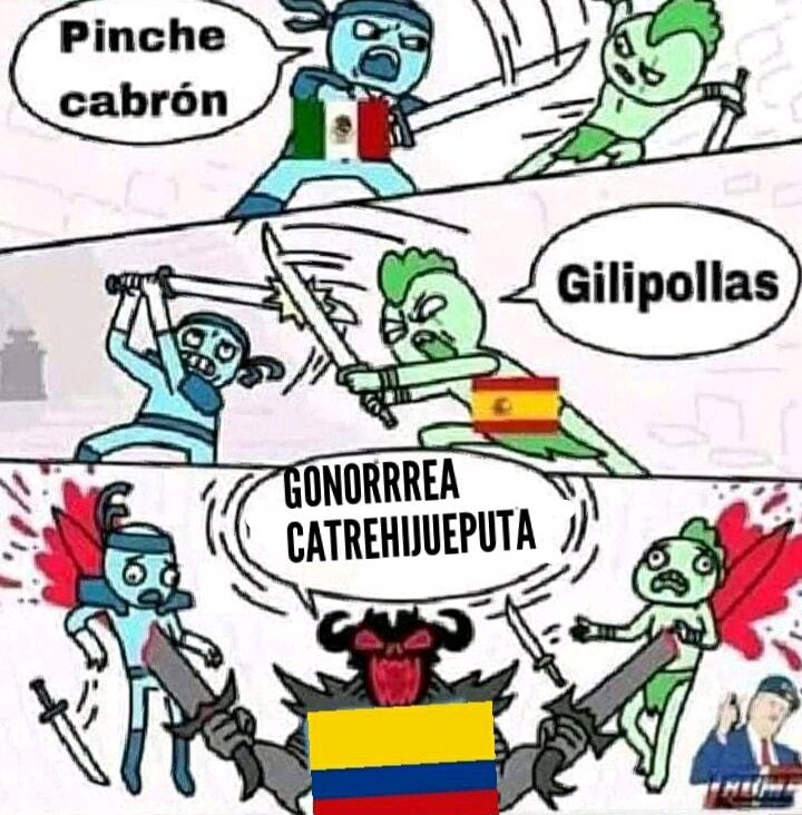 Viva Colombia Meme Subido Por Foxy Fasbear Memedroid