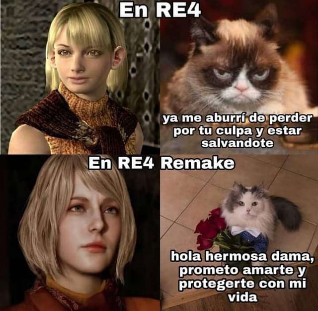 resident evil 4 ending meme