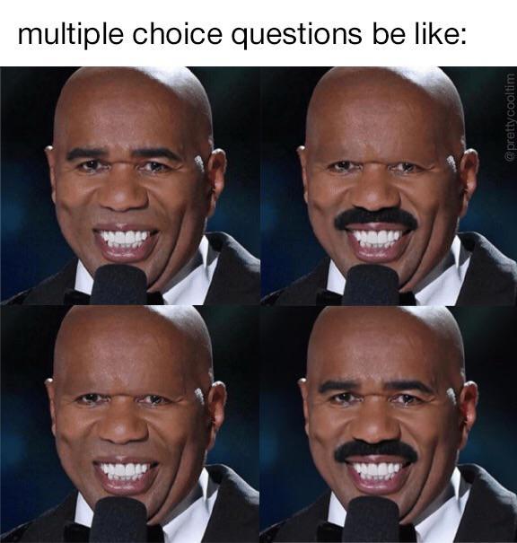 What Multiple Choice Answer Is Most Common