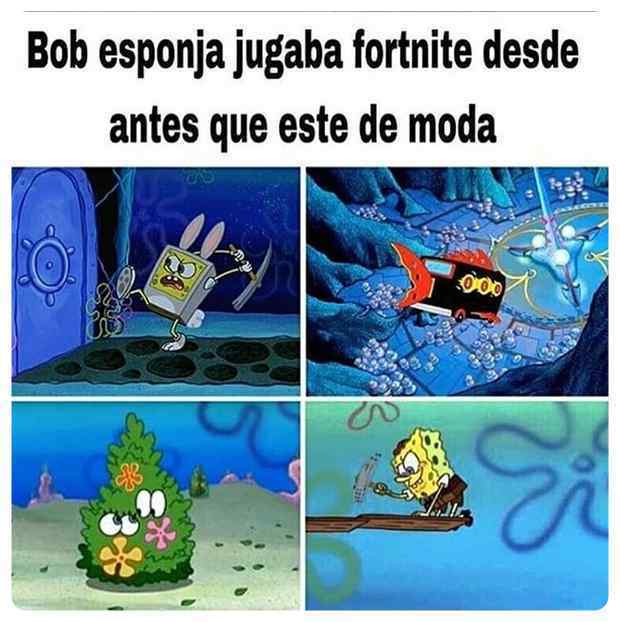 Bob Esponja Juega Fortnite Meme Subido Por Chaval65 Exe Memedroid