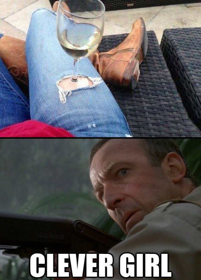 when there are holes in ur jeans - Meme by nosherkhan :) Memedroid.