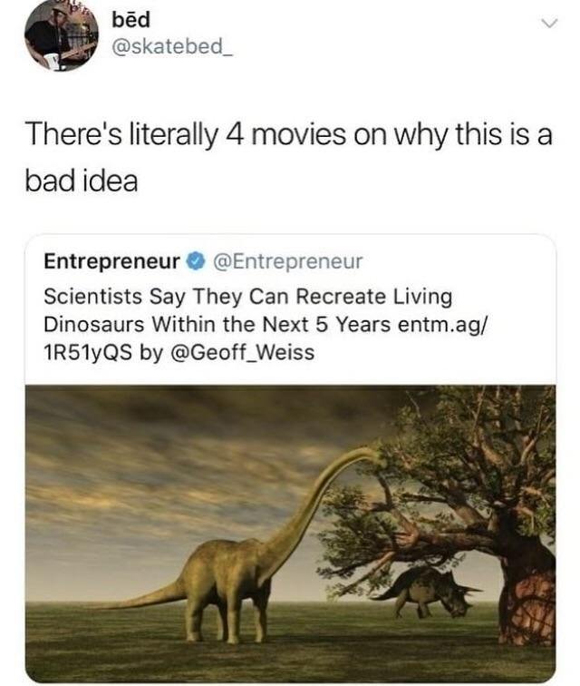 Finally we'll be able to buy a dinosaur - Meme by CommanderJax :) Memedroid