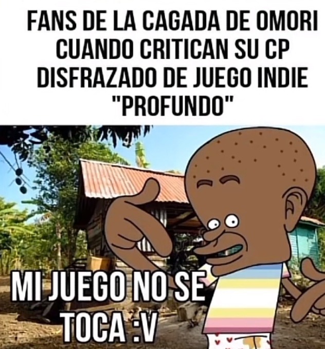 aquí lo turbio es que el creador de omori le hizo rule a sus personajes Meme by La novia de