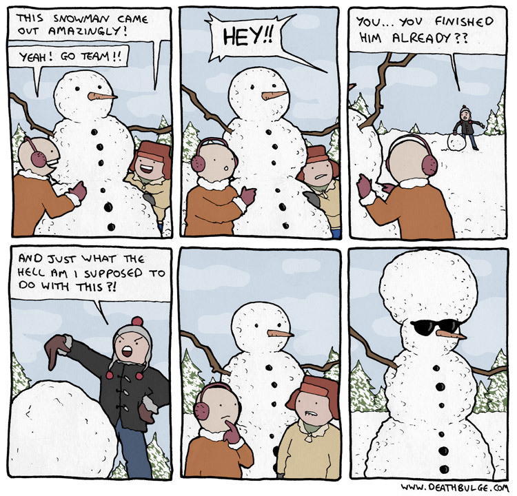 Enjoy the meme 'Groovy snowman' uploaded by adamvenord7. 