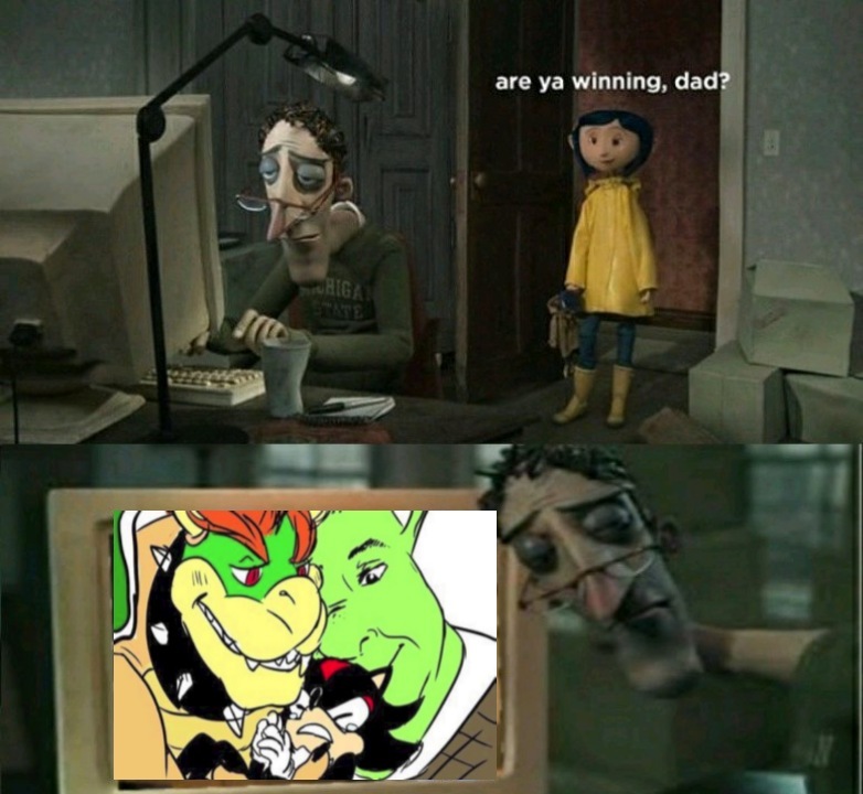 Shrek Bowser X Shadow Meme By Akyra616 Memedroid