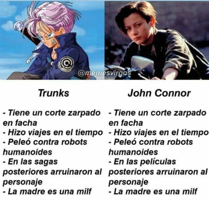 Trunks Connor Meme subido por wolschaldo ) Memedroid