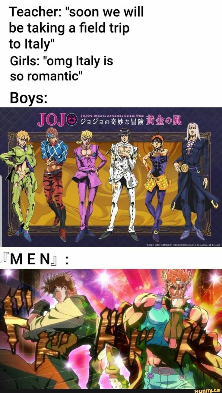 Jojo Italy Meme By Kira King Memedroid