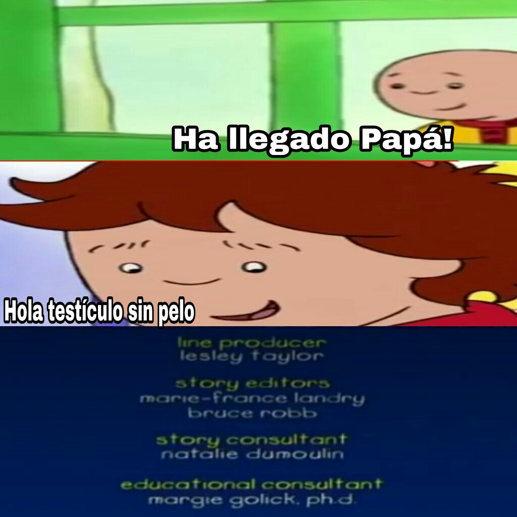 Caillou Meme By Darkaigamer Memedroid