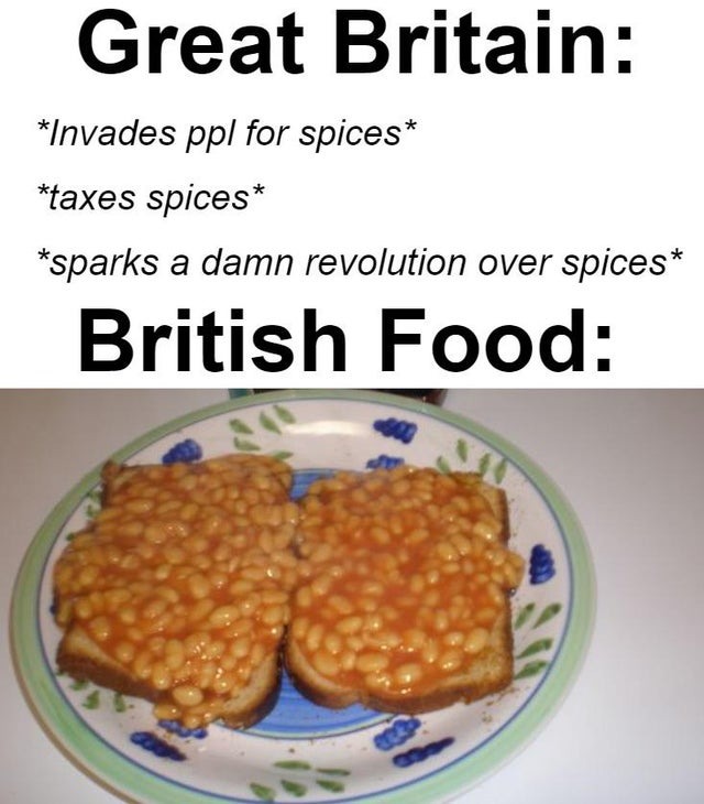 British Food Meme By FuzzyGrim Memedroid