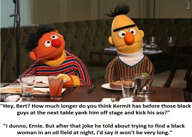 Enjoy the meme 'Bert and ernie' uploaded by qscv1234. 