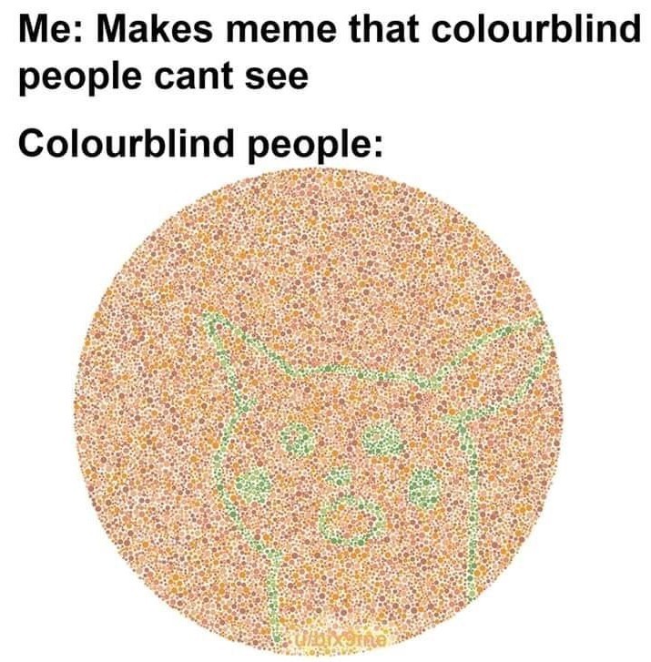 Colorblind - Meme by mathivila :) Memedroid