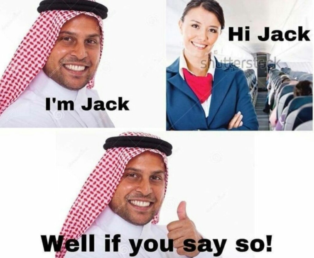 Hi Jack - meme