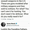 James Woods is the Man
