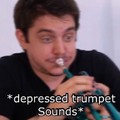 Depressed trumpet