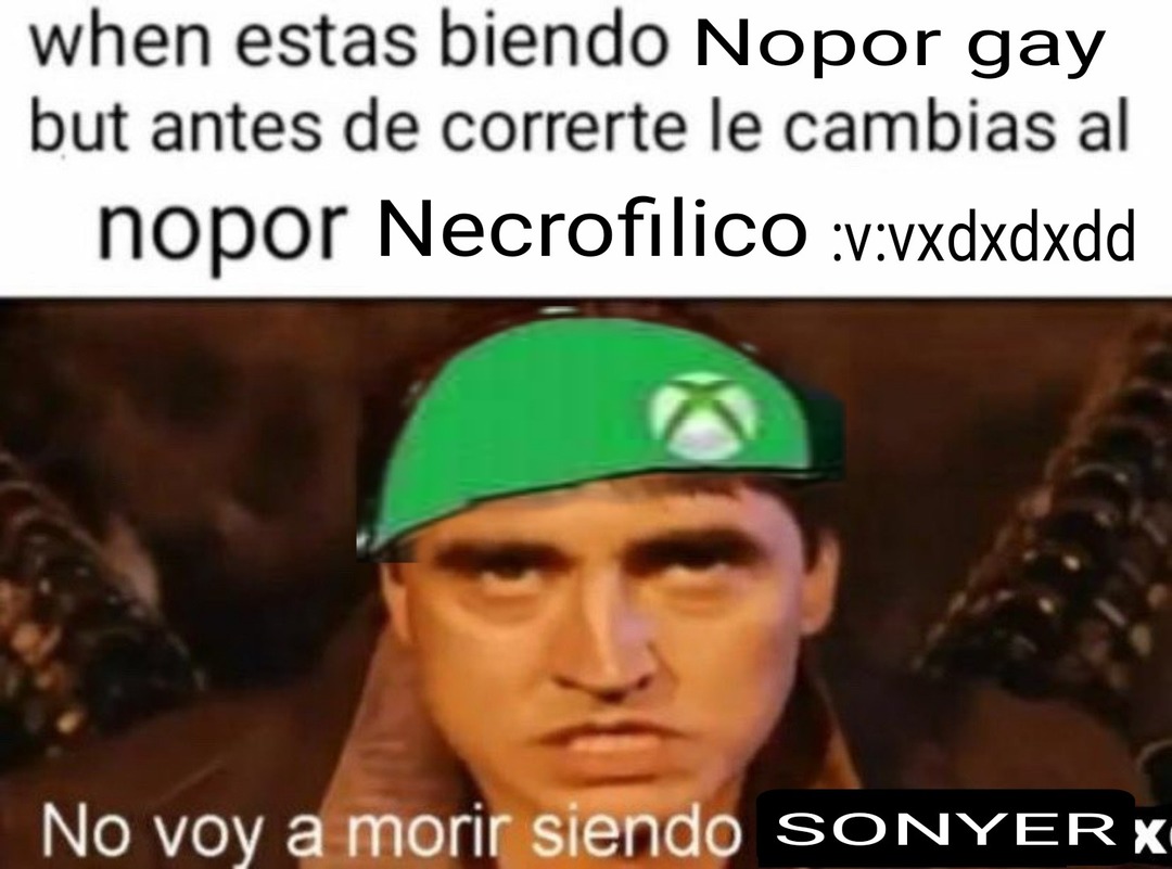 Xbox está muriendo,por eso el nopor necrofilico :vv:vv - meme