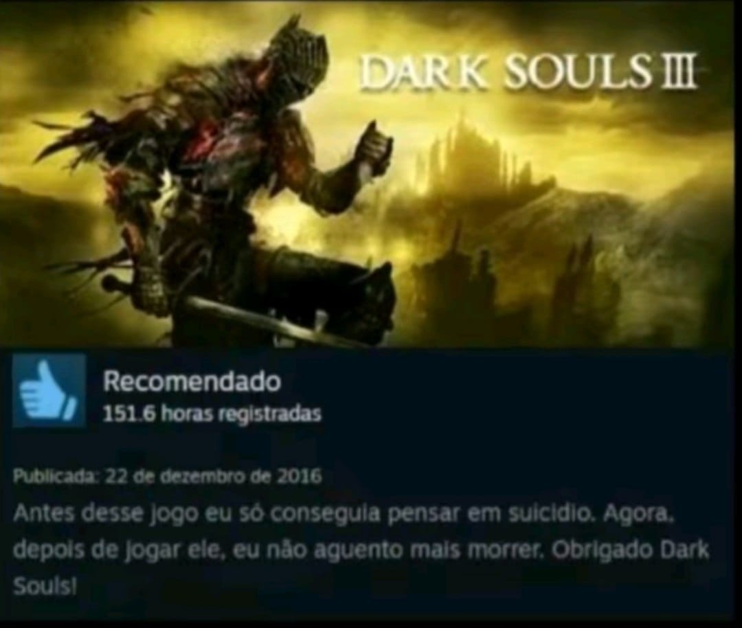 E um saco mesmo morrer no dark soul - meme