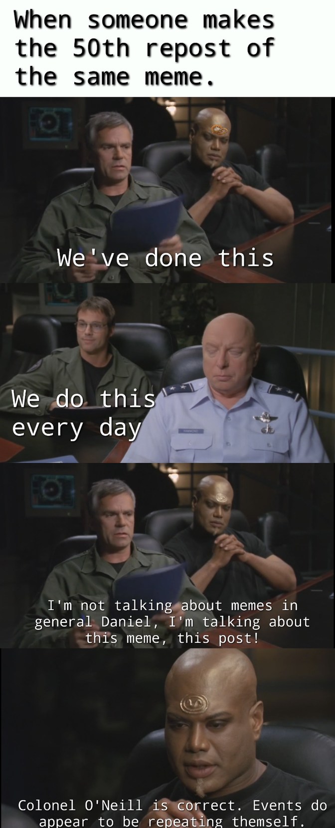Reposting - meme