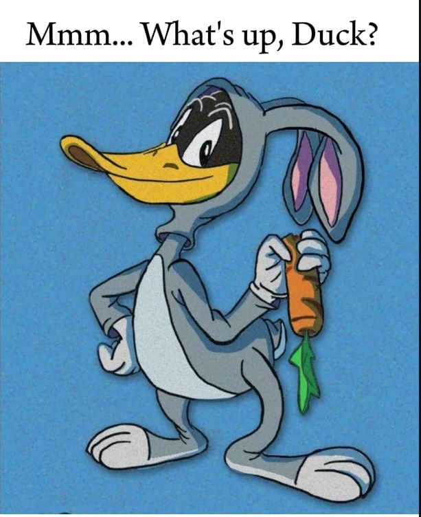 It's not Bugs Bunny now? :yaoming: - meme