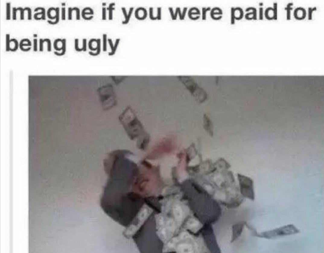 I'd be paid every single day! - meme