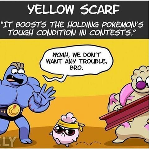 yellow scarf - meme