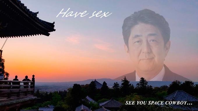 Rip abe shinzo - meme