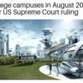 College campuses in August 2023