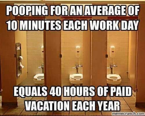 Paid Vacation - meme