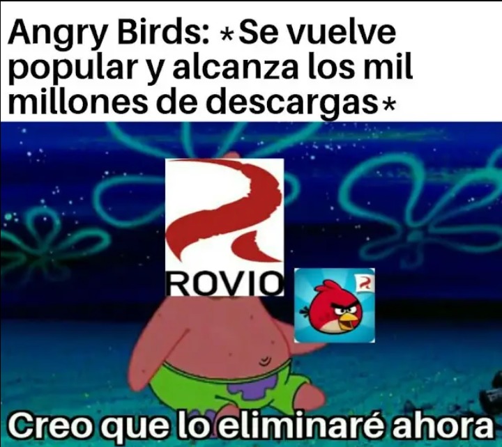 Pájaros emputados - meme