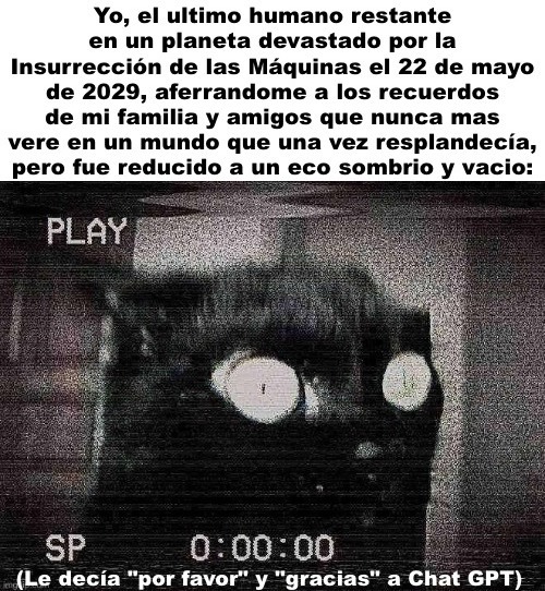 Poner "Mucho texto" en los comentarios = no termine la primaria - meme
