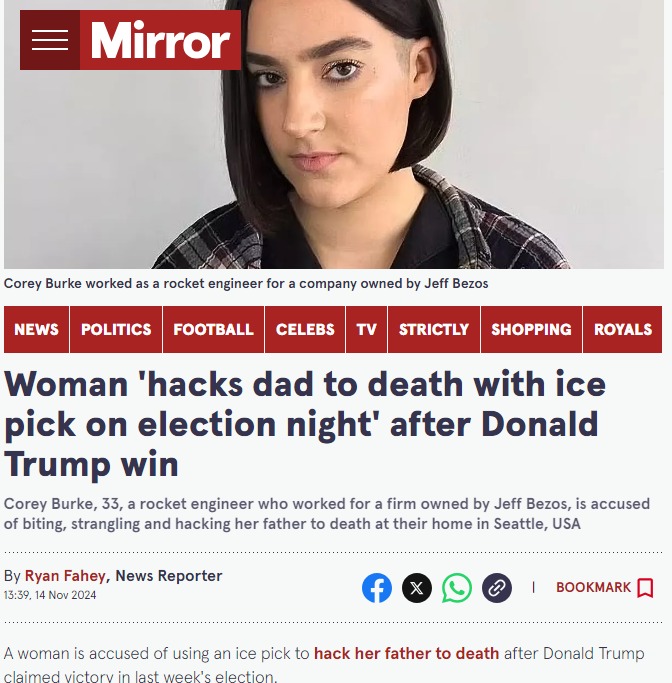 guys, the left is truly deranged. Not like jokes, but seriously deranged - meme