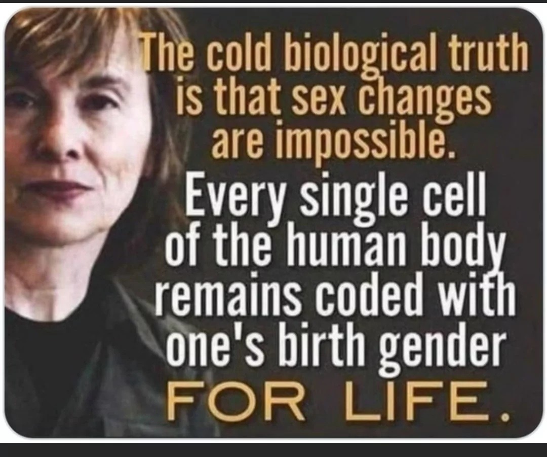 Sex change is impossible - meme