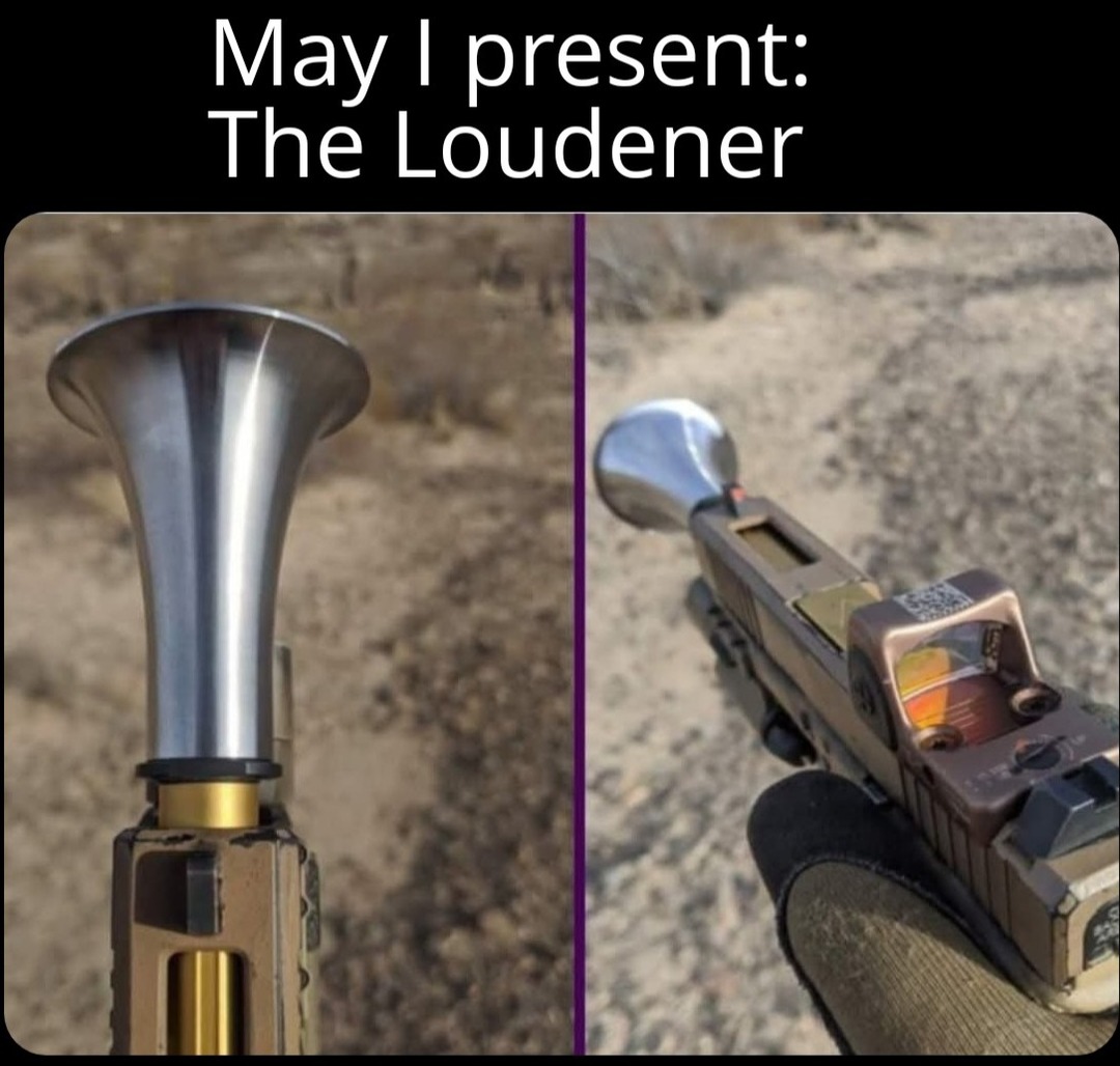 Silencers are for chumps - meme