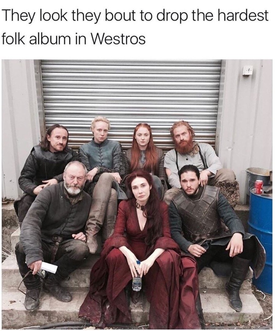 Bro’s about to drop the hardest folk album in Westeros - meme