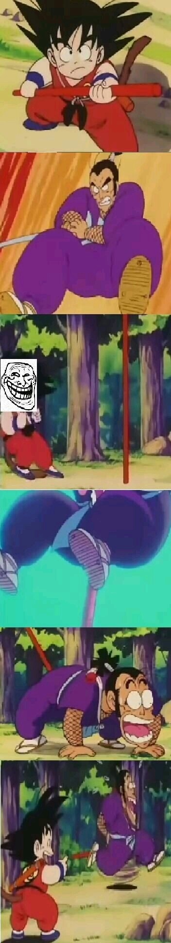 Goku troll - meme