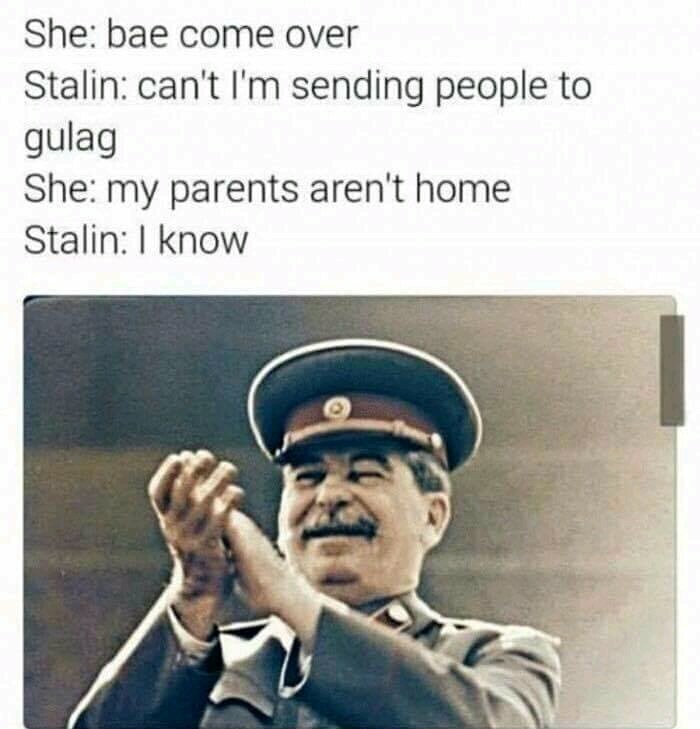 Mmm stalin - meme