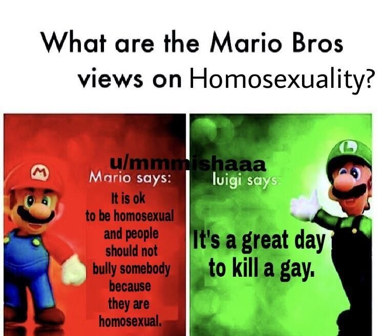 Luigi proerd - meme