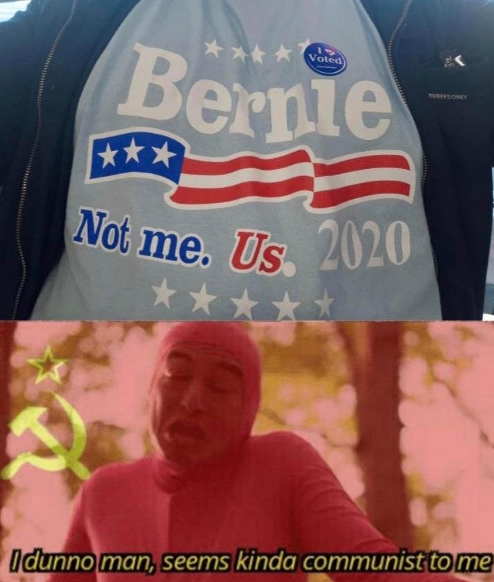 Sorry with the Bernie memes, but....