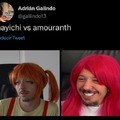 Meme de Mayichi vs Amouranth