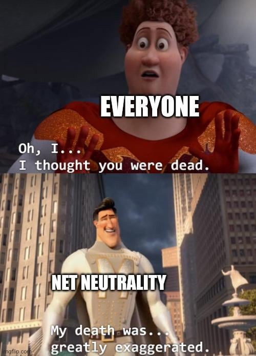 Net neutrality meme