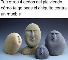ESO ME PASO PERO CON CEMENTO Y CREO QUE ME FRACTURE - meme