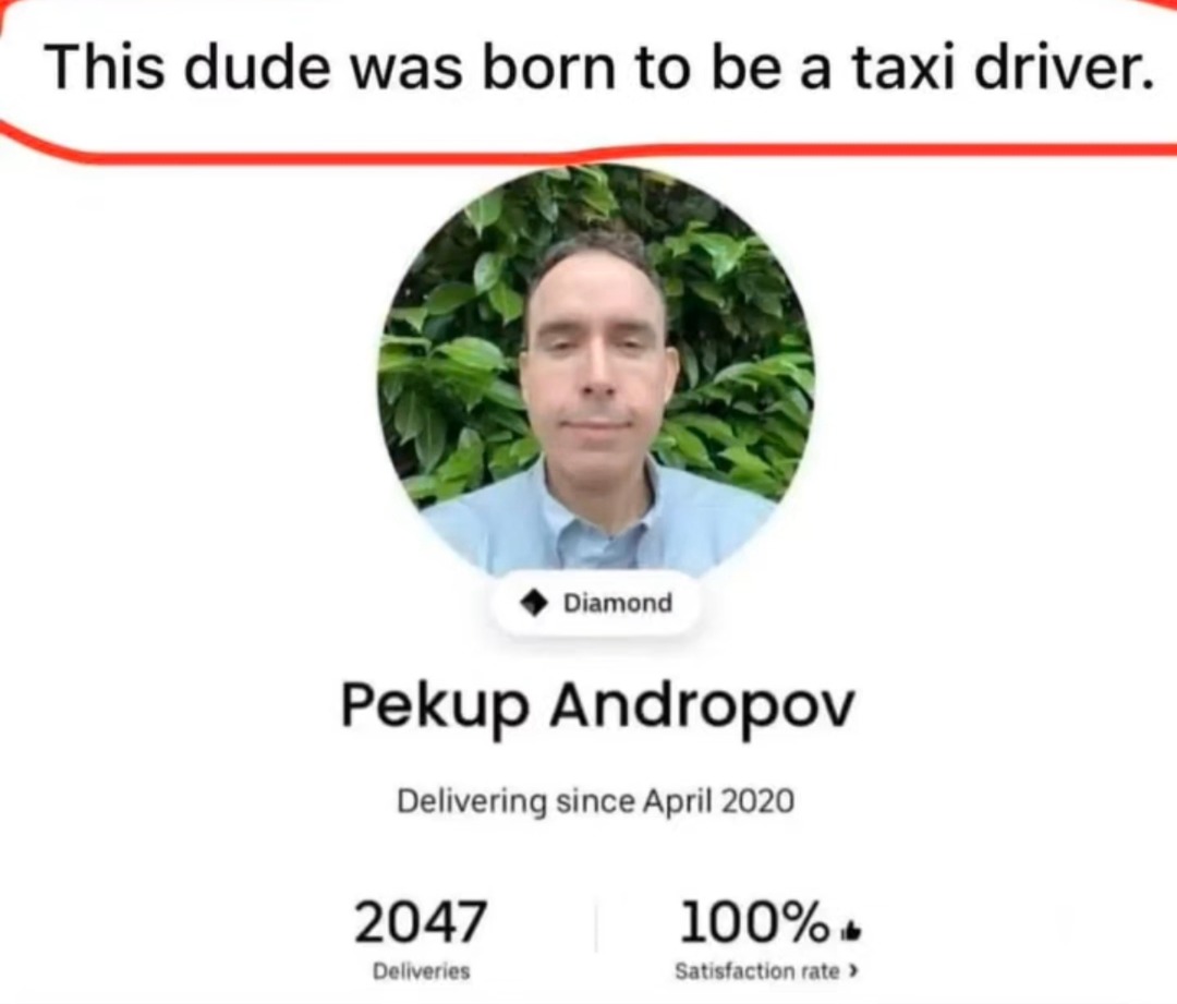 born to deliver, cursed to talk about it - meme