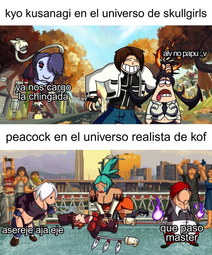 Y el skullverso es barrido XDDDDD - meme