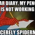 It is Peter Parker..