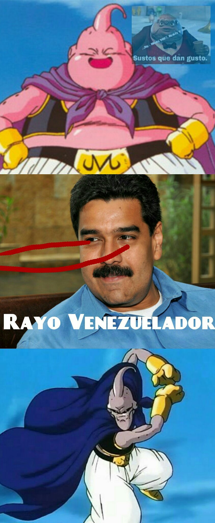Como Olvidar Cuando Buu Fue A Venezuela - meme