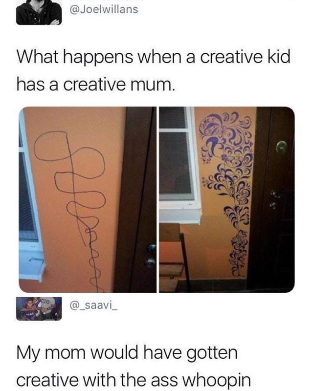 Creative mom - meme